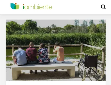A screenshot of https://iambiente.es/2023/10/el-parque-la-marjal-escenario-reivindicativo-para-las-personas-con-diversidad-funcional/